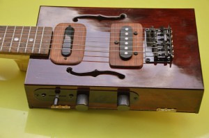 6 string cigar box guitar